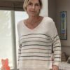 Pull Macha rayures fines