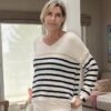 Pull Macha rayures larges – Image 2