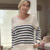 Pull Macha rayures larges