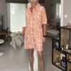 Robe orange Téa