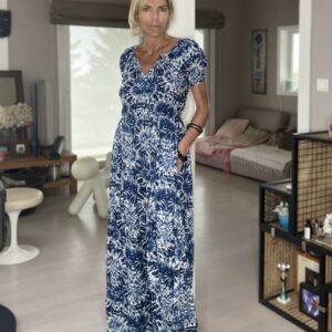 Robe bleue Terry