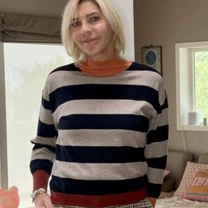 Pull à rayures