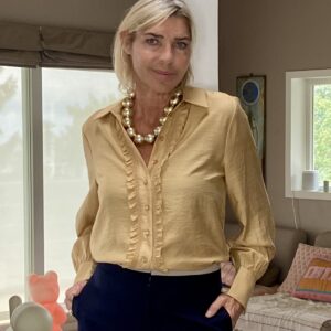 Chemise à volants