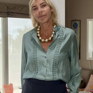 Blouse à volants