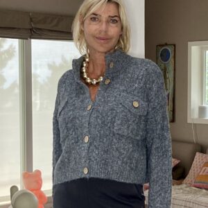 Gilet torsadé