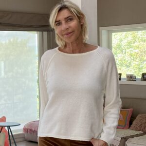 Pull blanc Sophie